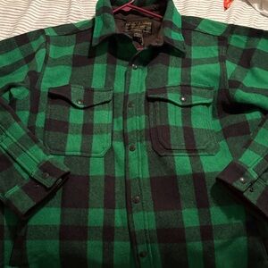 FilsonGreen and Black Checkered Jacket